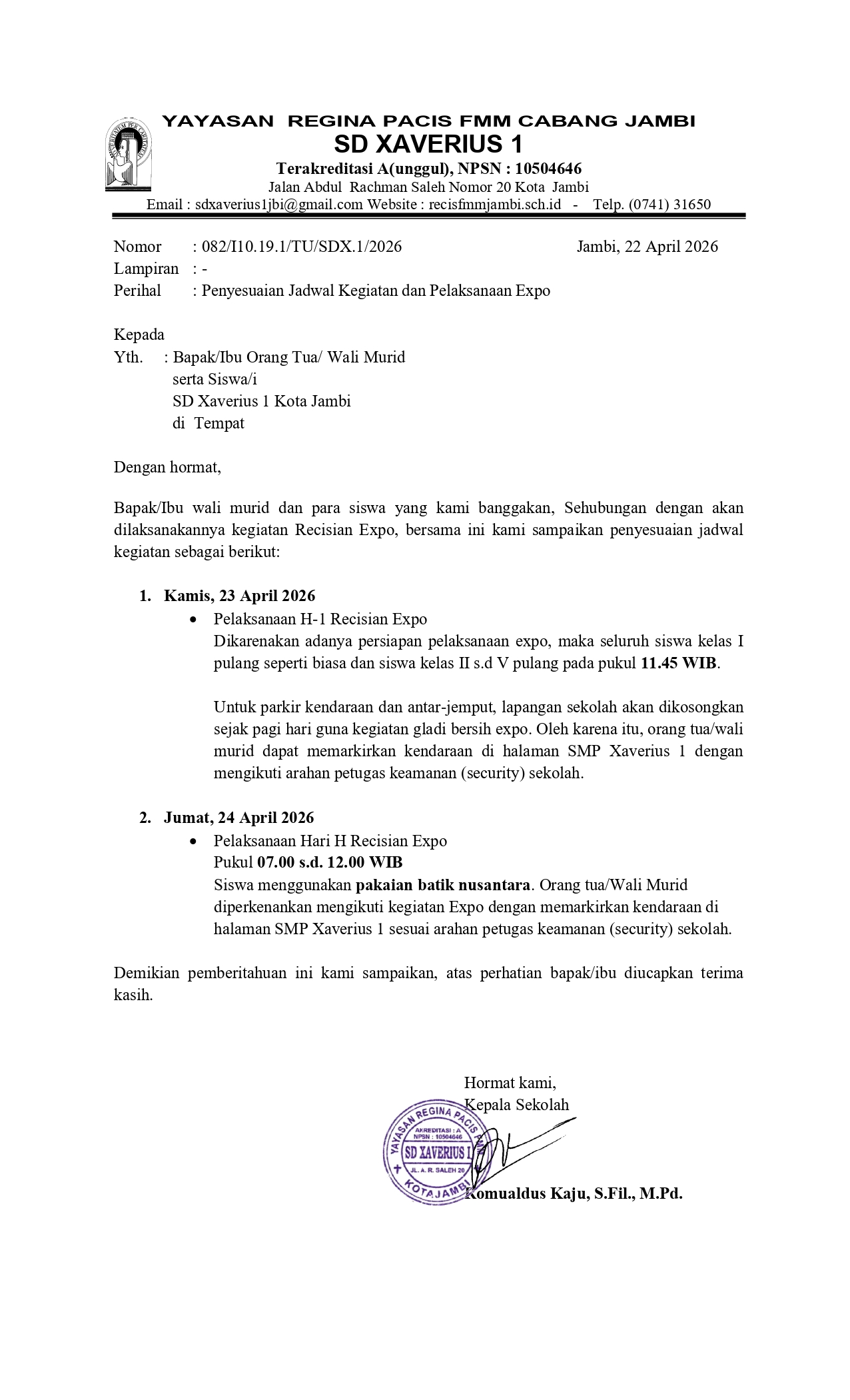 Penyesuaian Jadwal Kegiatan dan Pelaksanaan Expo_page-0001